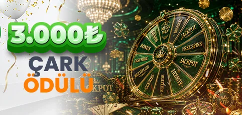 YATIRIMLARINIZA EK 3000 ₺ ÖDÜLLÜ ŞANS ÇARKI