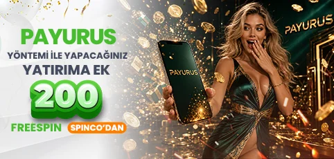 Payurus Yatırımlarınıza Özel 200 Freespin